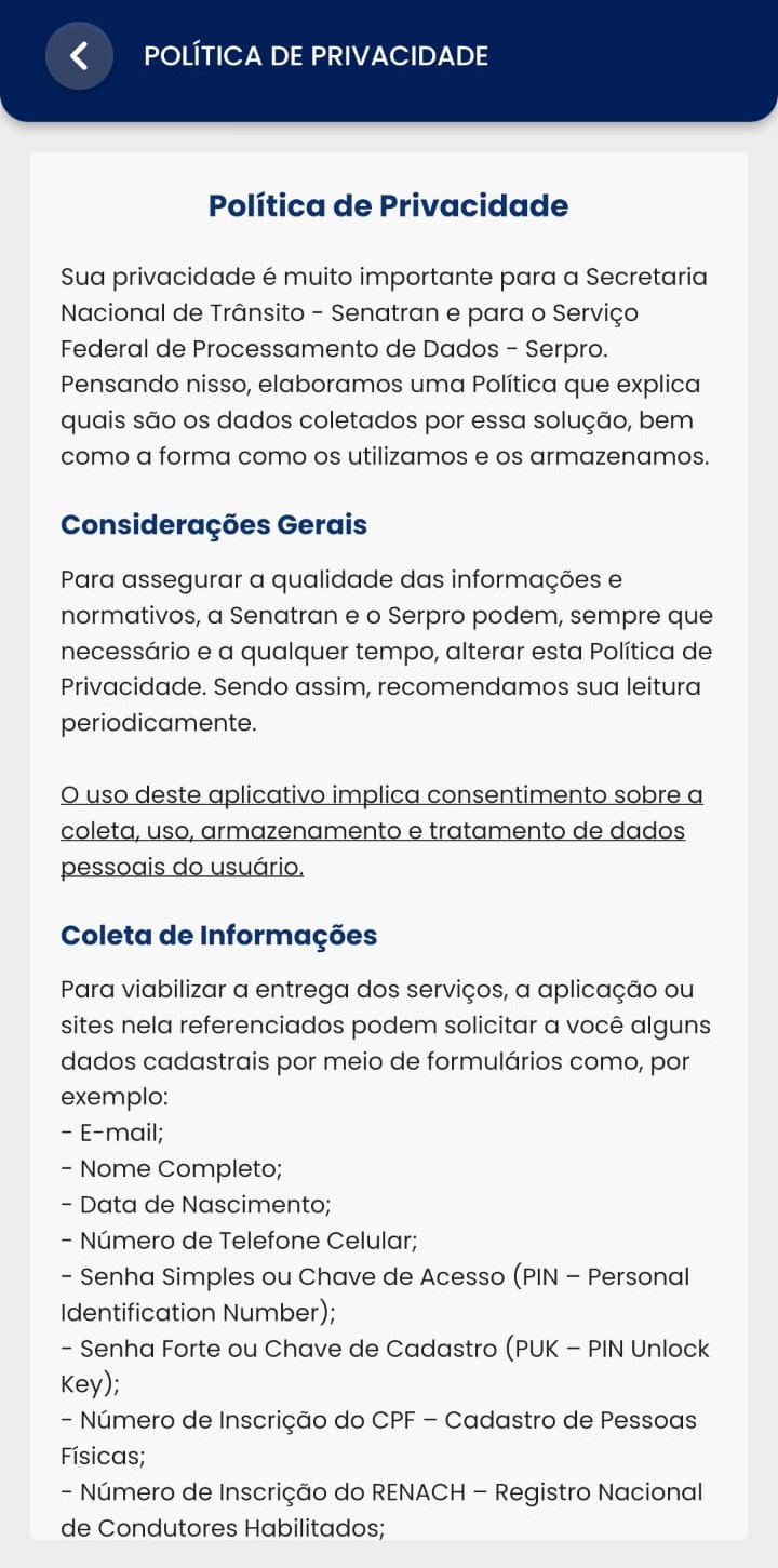 Política de privacidade parte 1