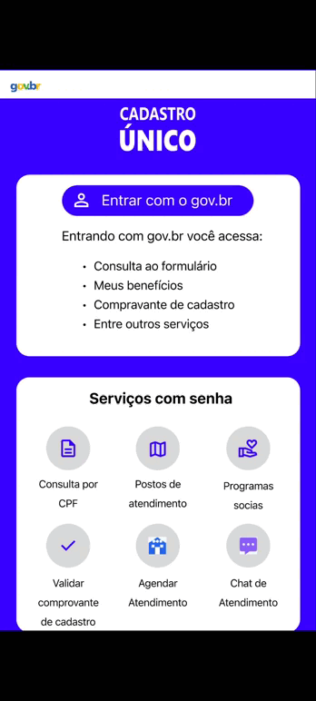 Gif do chat de atendimento