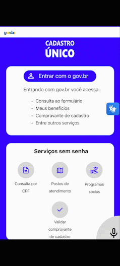 Gif da voz e chatbot