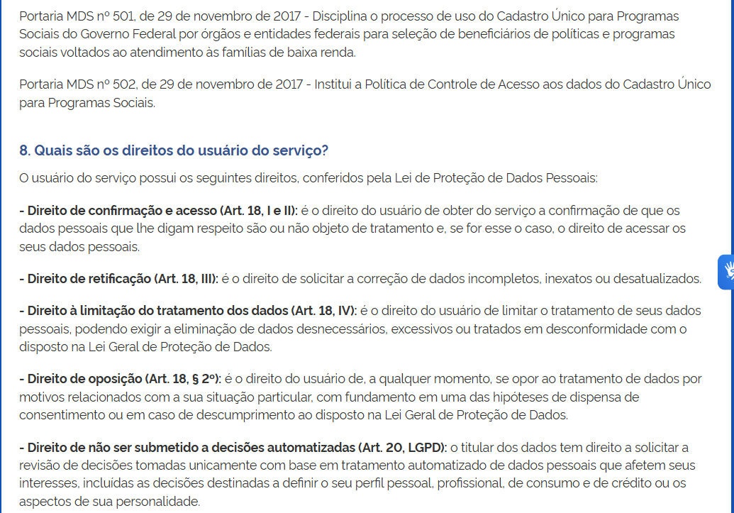 Termo de Uso - Página 7