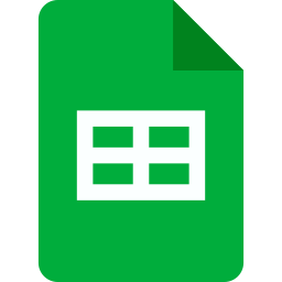 Logo do Google Planilhas