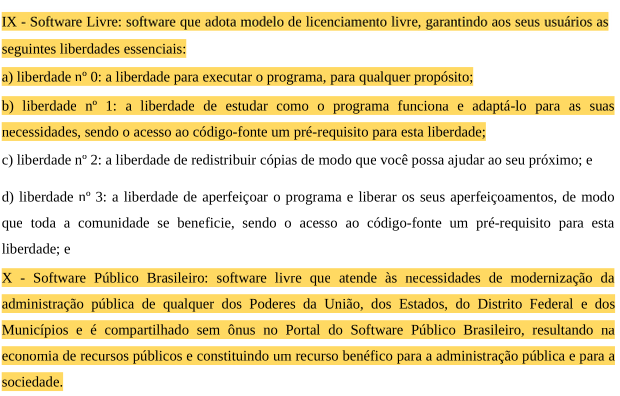 Portaria Software Público